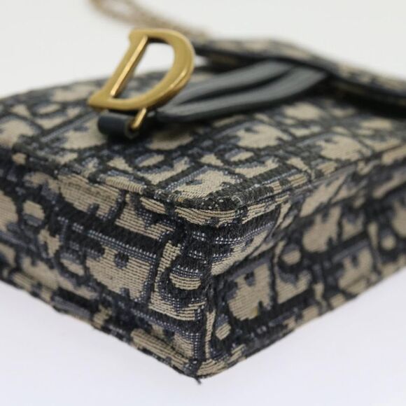 Dior Saddle Beige Canvas Clutch Bag (Pre-Owned) - Picture 13 of 16